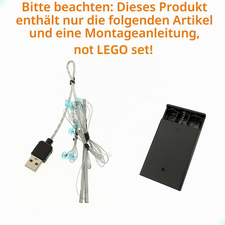 GEAMENT LED Licht-Set Kompatibel mit Lego Expecto Patronum - Beleuchtungsset für Harry Potter 76414
