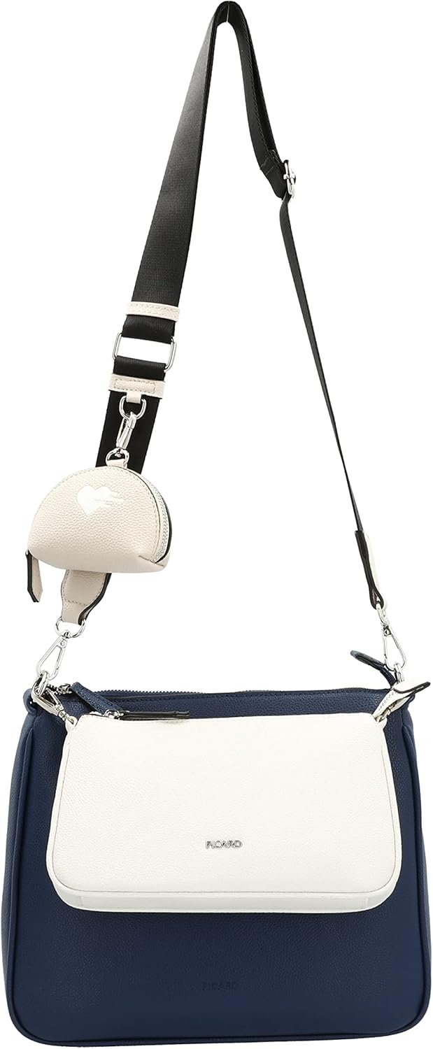 Picard Damen Schultertasche PICKAPACK aus Recyceltes Pu Klein | mit Reissverschluss | Schultertasche