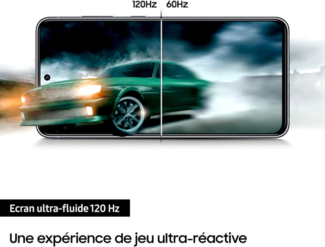 Samsung S21 FE 128GB 5G Blanc Black, Black