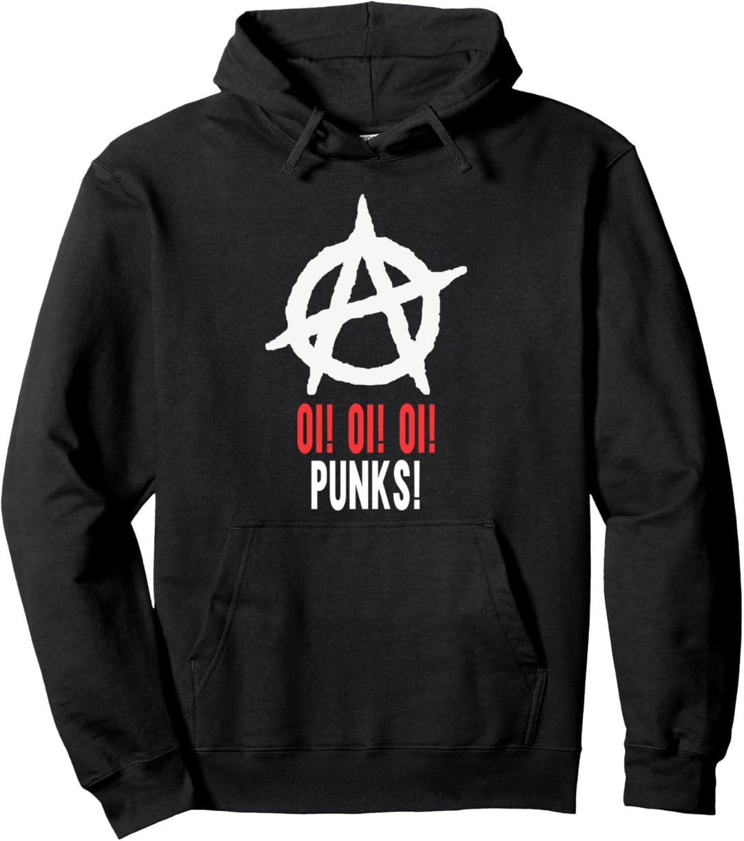 Anarchie Zeichen, Freiheit, Punks, Punkrock, Anarchie Pullover Hoodie