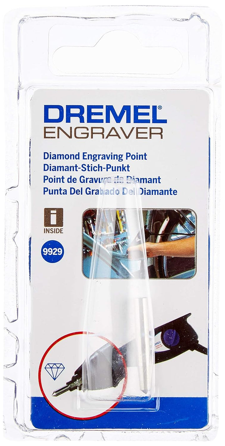 Dremel Diamant-Gravierspitzen Zubehörsatz für den Dremel 920 Gravierer mit 3 Gravierspitzen zum Grav