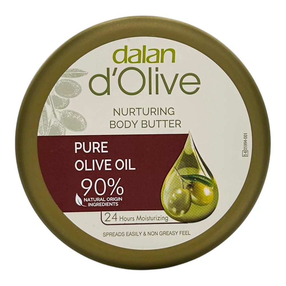 6 x Dalan d'Olive Body Butter - Intensivpflegecreme für alle Hauttypen - 250ml