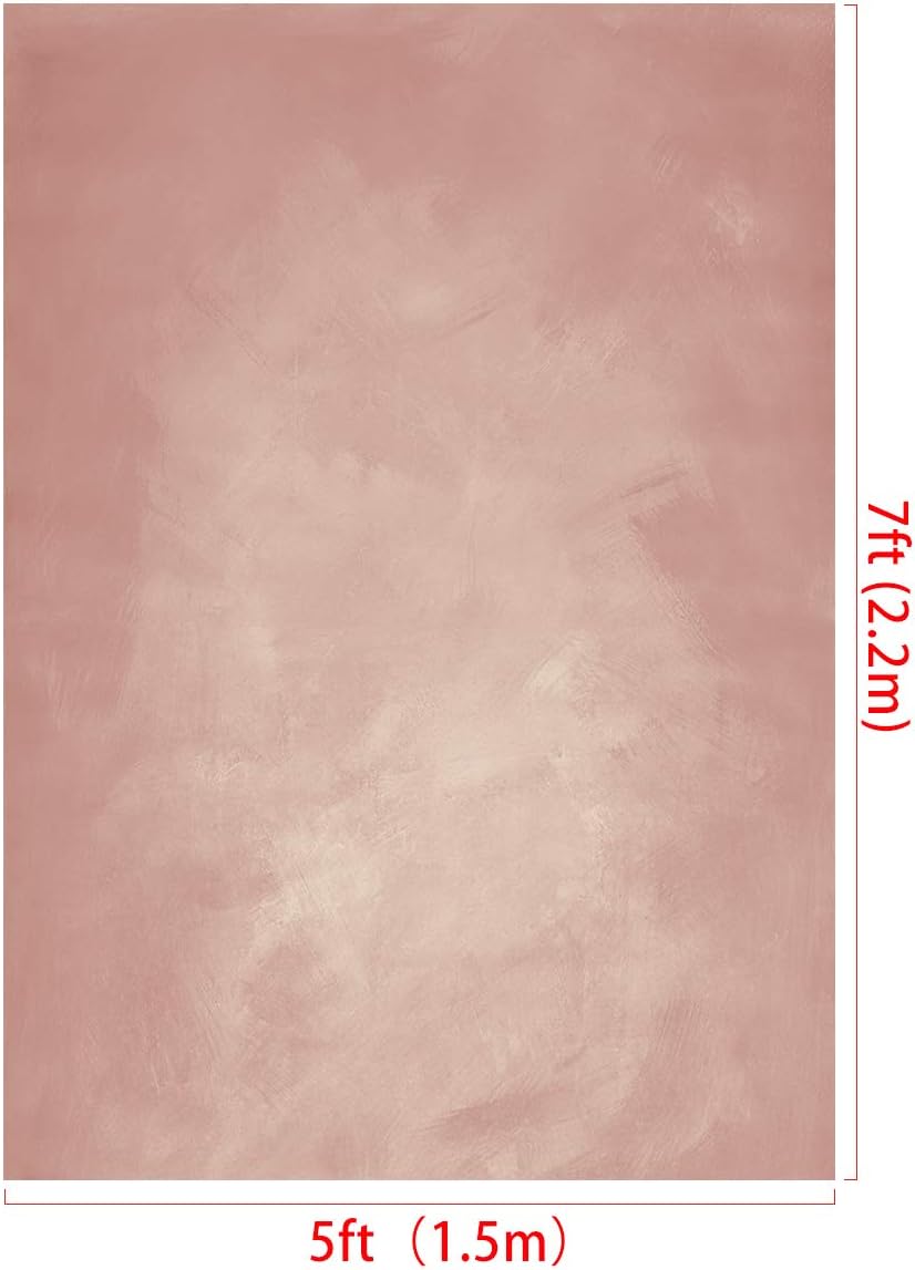 Kate Backdrops 1,5x2,2m Solid Pink Hintergrund Sweet Cream Pink Mikrofaser Fotografie Hintergrund Fa