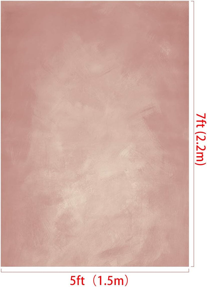 Kate Backdrops 1,5x2,2m Solid Pink Hintergrund Sweet Cream Pink Mikrofaser Fotografie Hintergrund Fa