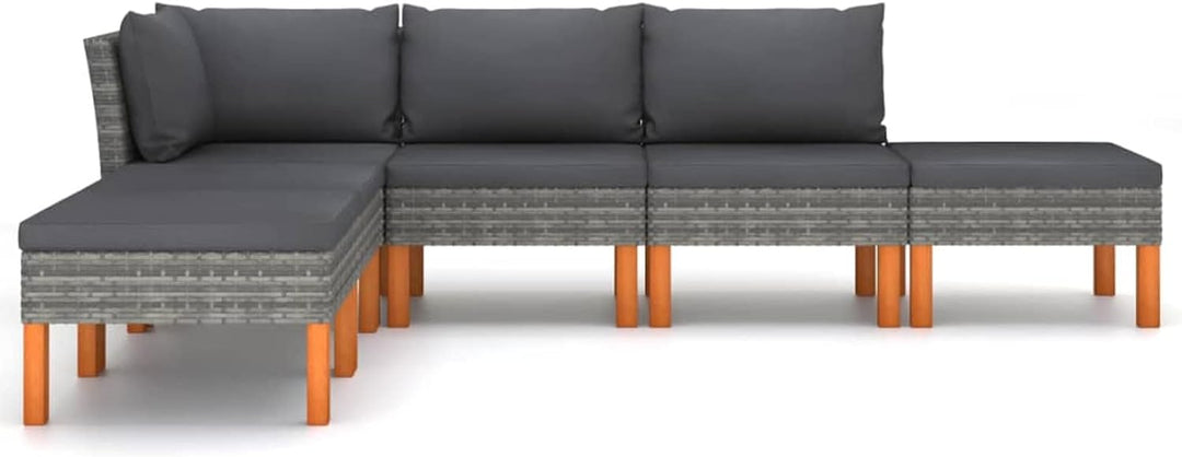 Festnight Lounge Gartenmöbel Set Loungemöbel Sofa Rattan Outdoor Gartenlounge Terrasse Gartensofa Te