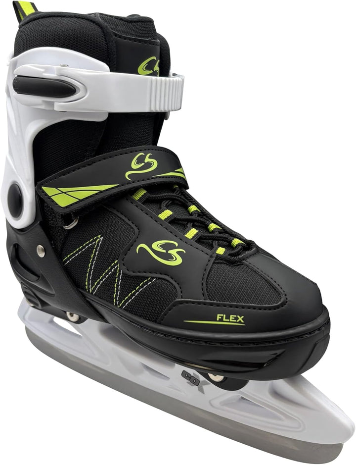 Cox Swain verstellbare Schlittschuhe Frosty, Eislaufschuhe für Kinder, Jugendliche und Erwachsene bi