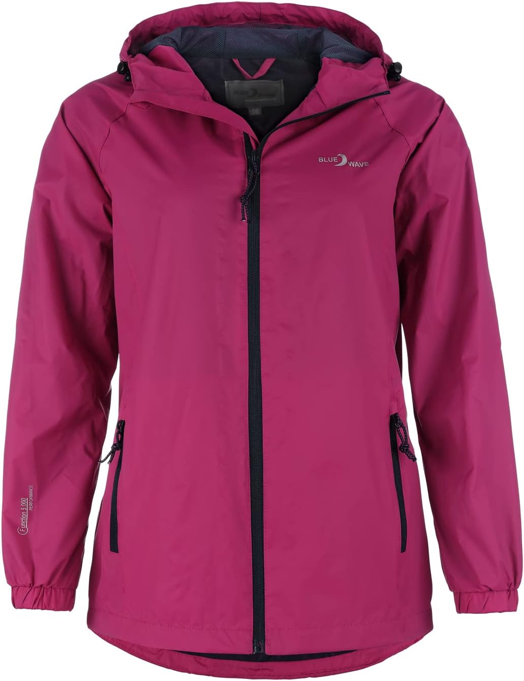 Blue Wave Damen Funktionsjacke Fabienne - Outdoor-Jacke Regenjacke Wander- und Fahrradjacke 38 sangr