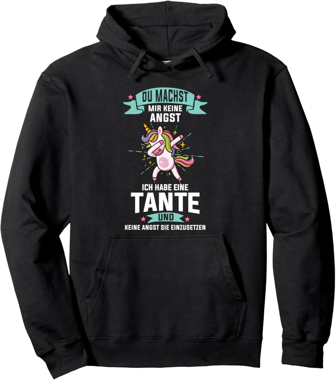 Tante Nichte Einhorn Tante Pullover Hoodie