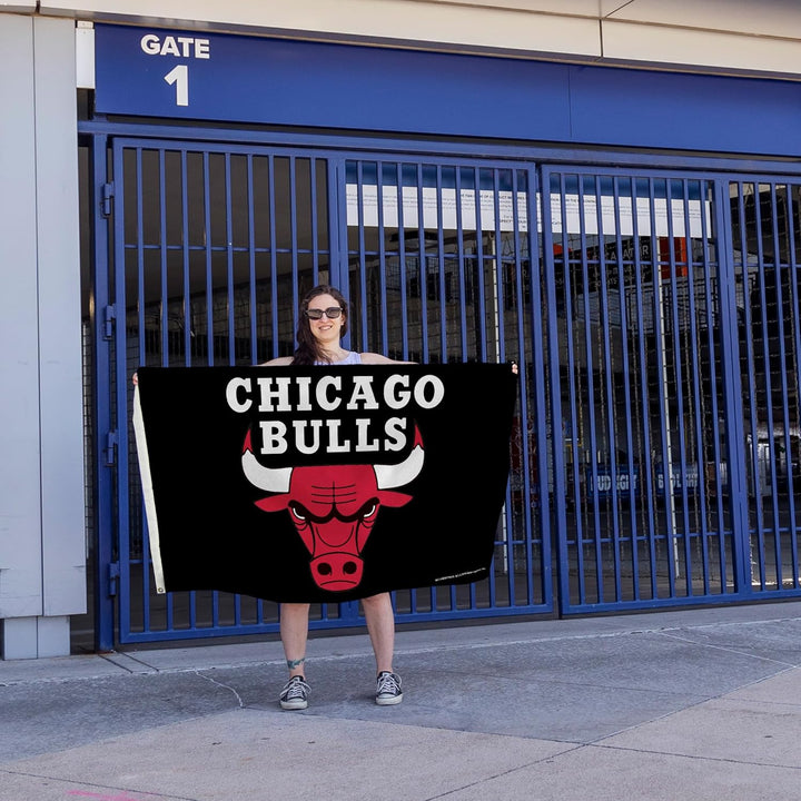 Rico Industries Damen 3 by 5-Foot Single Sided Banner Flag with Grommets NBA Memphis Grizzlies Wimpe