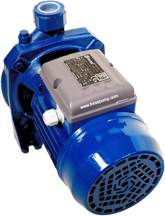 FORAS KM Serie Einzelrad-Kreiselpumpe, Gehäuse aus Gusseisen, extrem leise, für Haushalts-, Zivil- u
