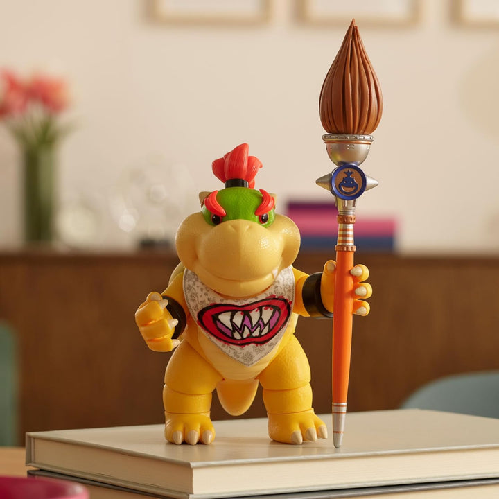 „Super Mario Galaxy“-Film: Bowser Jr. 5" / 12,7 cm grosse Actionfigur mit Zubehör, offiziell lizenzi
