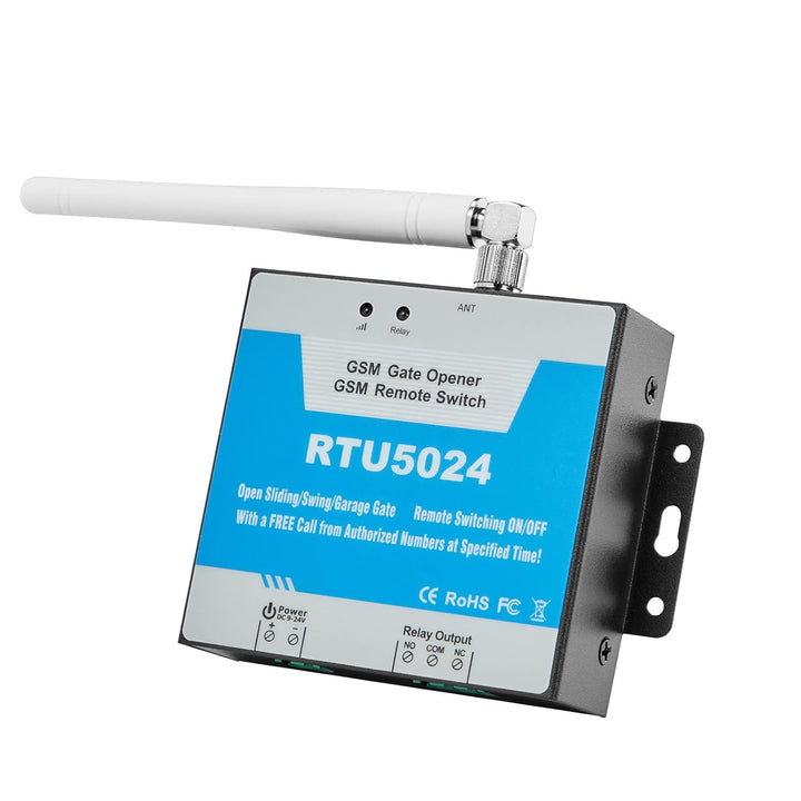 RTU5024 GSM Gate opener, GSM remote switch door opener SMS door control automatically open and close