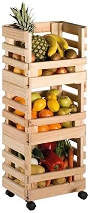 ASTIGARRAGA Aufbewahrungsbox auf Rollen, 3 Stück