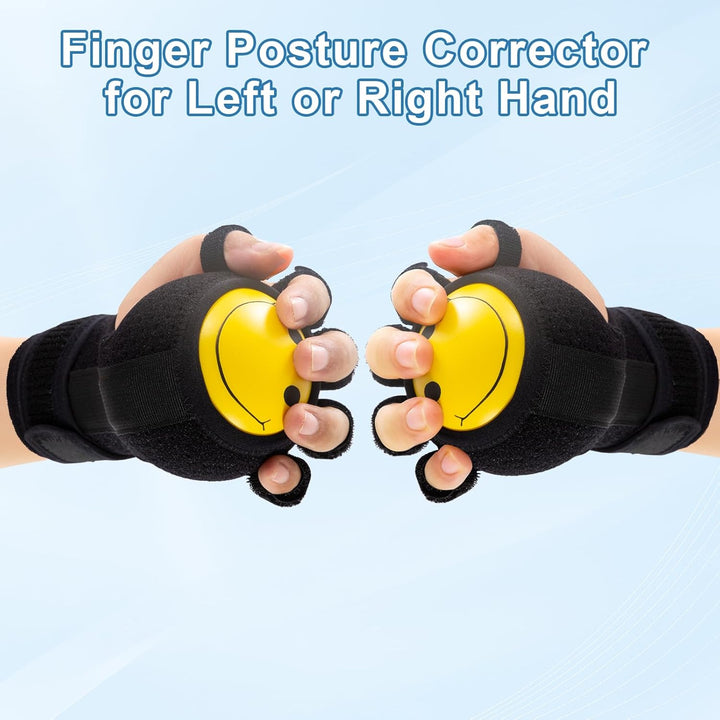 Handtrainer Fingertrainer, Handkraft Trainer Mit Gespaltenen Fingern, Anti Spasticity Splint Mit Bal