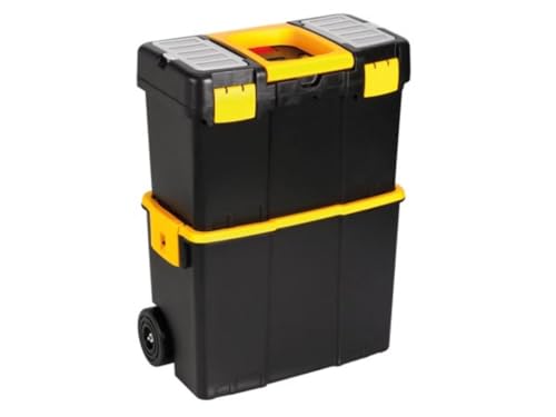 VELLEMANN TOOLLAND Werkzeugtrolley, Werkzeugkasten, Werkzeugkoffer Trolley, Kunststoff, Höhe 62 cm,