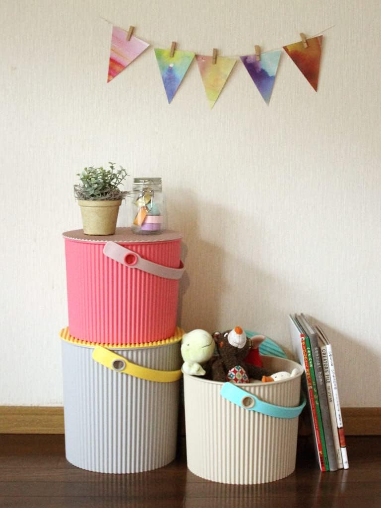 Hachiman Omnioutil Eimer S - Pink Lebensmitteltauglich (geprüft) Frei von Giftstoffen und Weichmache