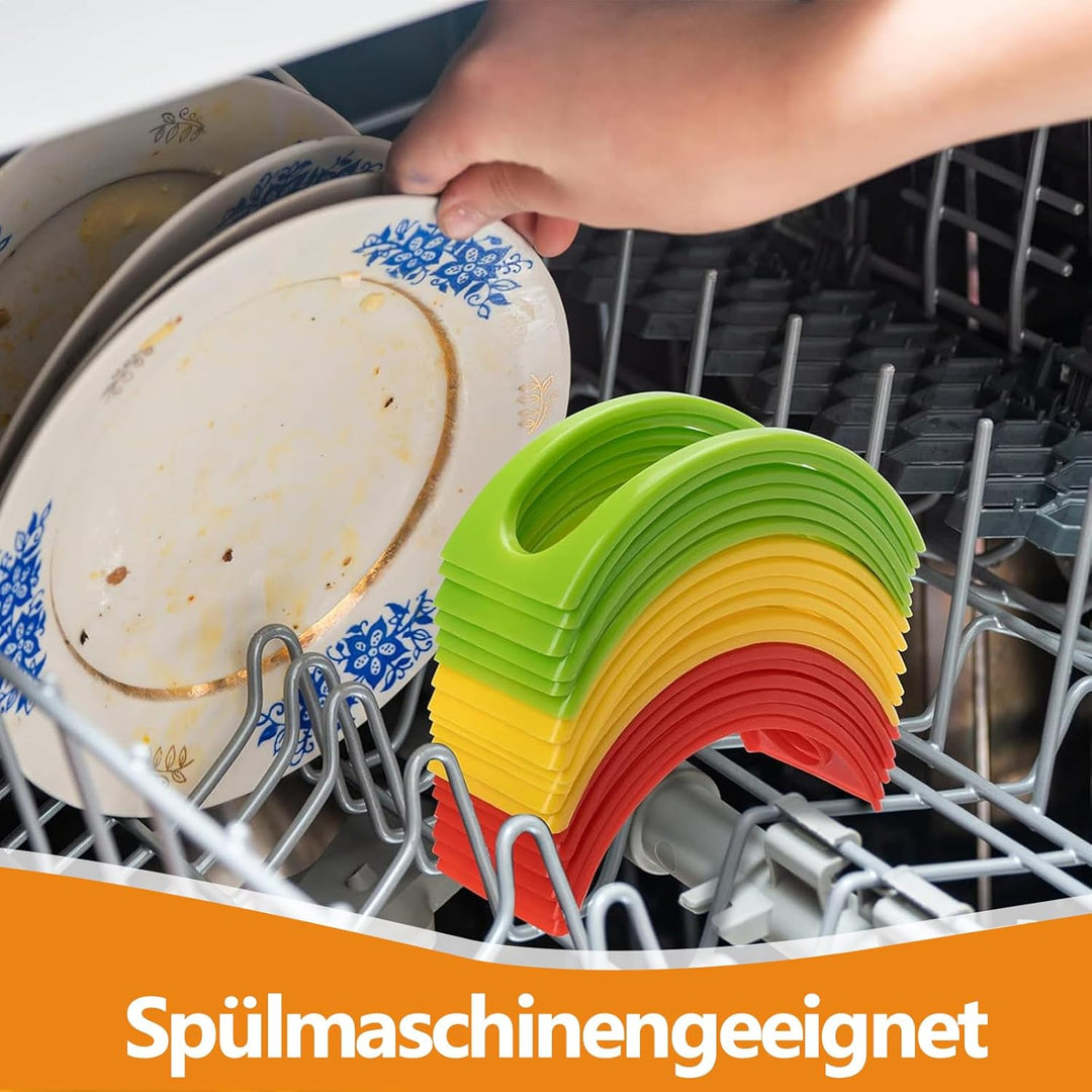 Taco Halter Ständer, 12 Stück Taco Halter, Taco Schalen, Hartplastik Taco Shell Halter Rack, Taco St