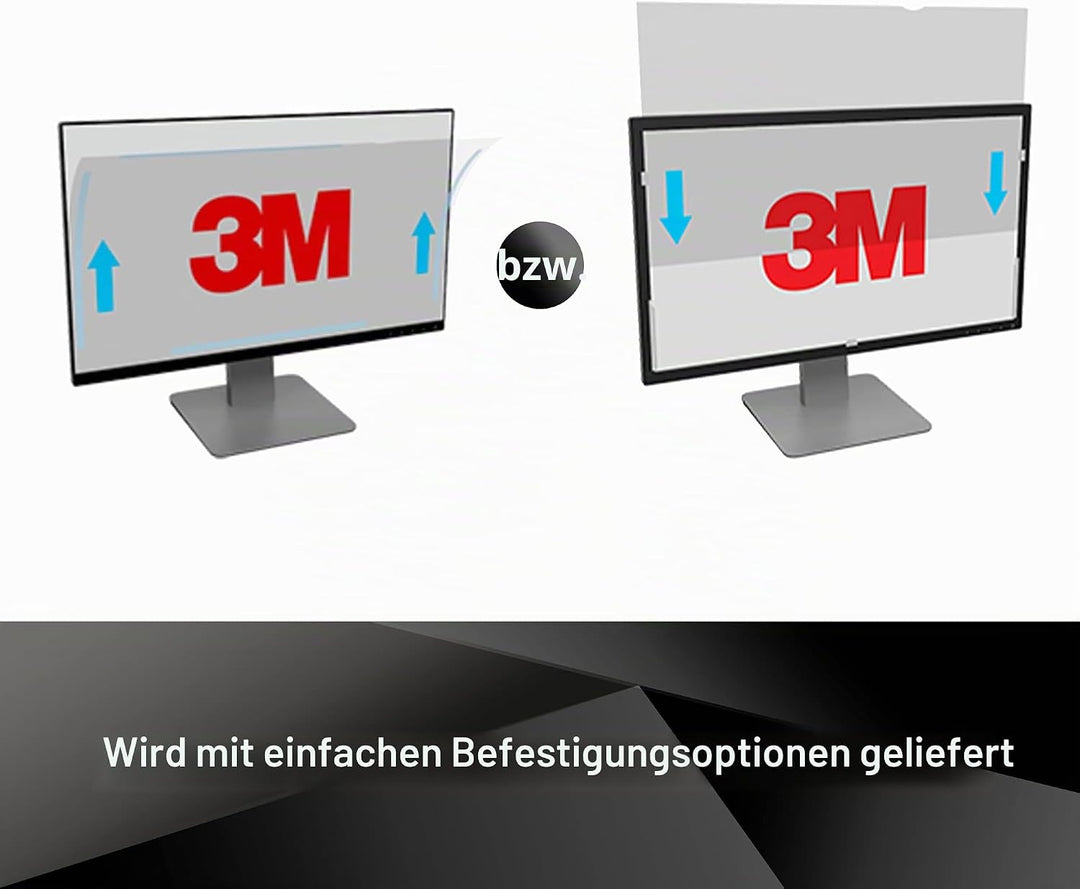 3M PF24.0W Blickschutzfilter Standard für Desktops 61,0 cm Weit (entspricht 24,0" Weit) 16:10, 61,0