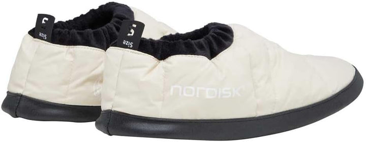 Nordisk Mos Down Shoe Luxus Daunenschuhe Daunen Hüttenschuhe Hausschuhe XS S M L Sandshell S – EU 35