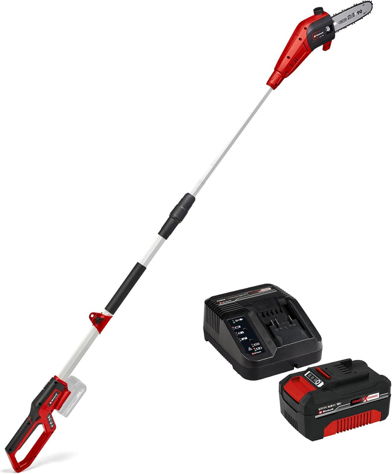 Einhell Akku-Hochentaster GC-LC 18/20 Li T Power X-Change (Lithium-Ionen, Motorkopf mit 30° Neigung,