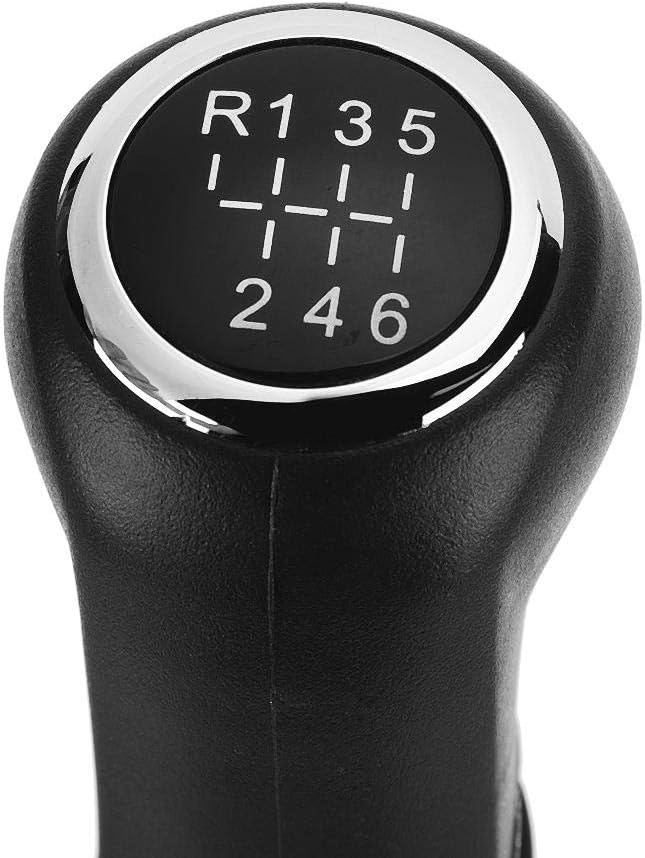 Schaltknauf,6 Gang Auto Schaltknauf Manschette Fit für Opel Astra Corsa D Zafira B 05-10