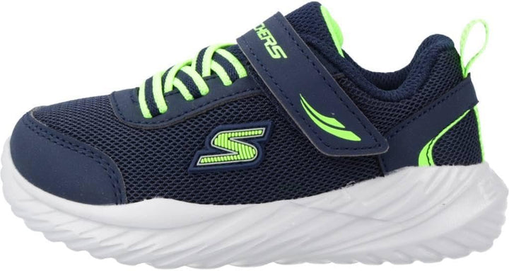Skechers Jungen Nitro Sprint Sneaker, Marineblau