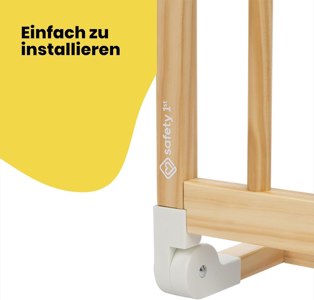 Safety 1st Wooden Bed Rail 110cm, Bettgitter Rausfallschutz, 18 Monate–5 Jahre, Verstellbares Bettsc