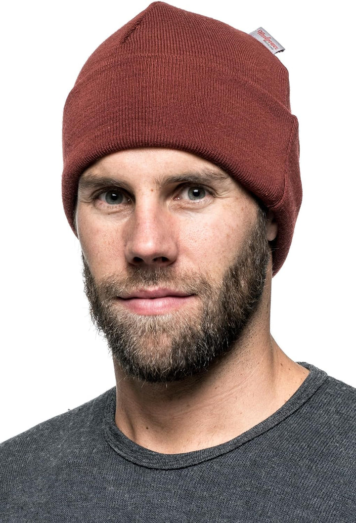 Woolpower Classic Beanie-Mütze rot