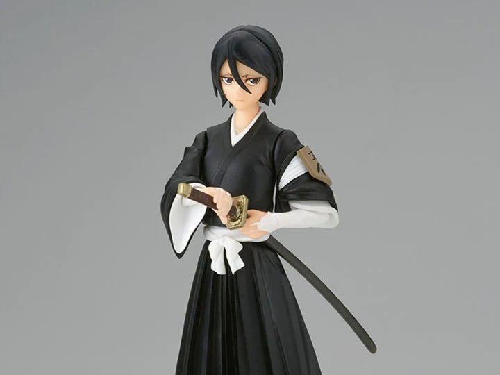 BANPRESTO, Rukia Kuchiki Bleach Solid and Souls Actionfigur 14 cm, Mehrfarbig BP88251