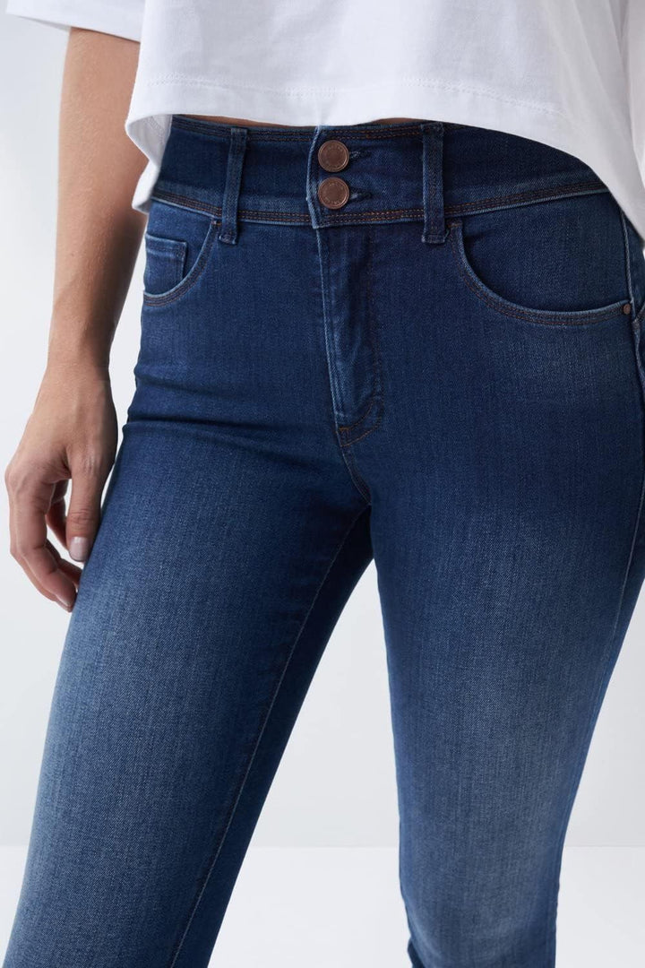 Salsa Jeans Push In Secret, Skinny, dunkel 27 Blau, 27 Blau