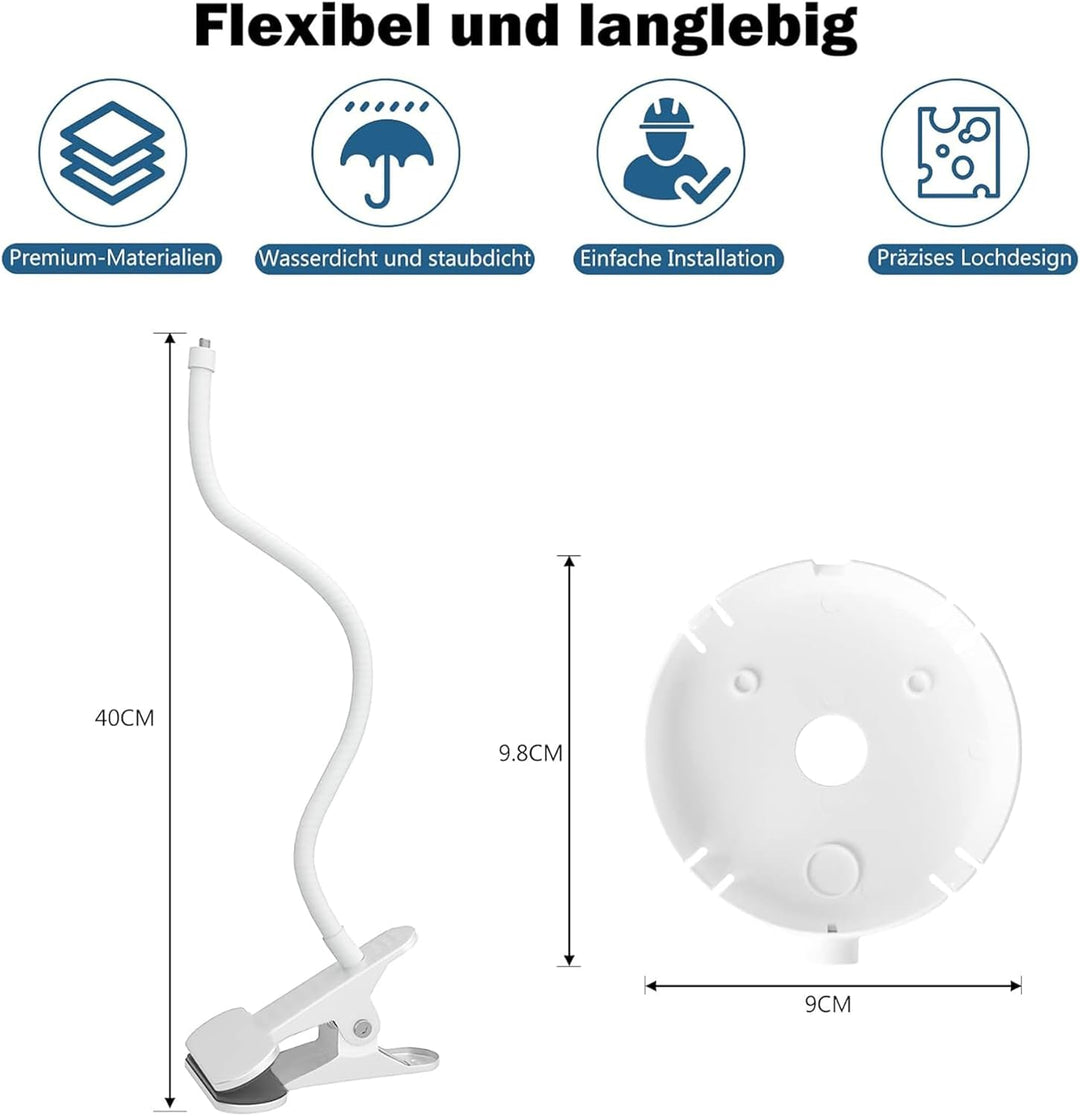 Babyphone Halterung für Philips Avent Baby Monitor SCD843/26, SCD833/26, SCD630/26, Geeignet für Tis