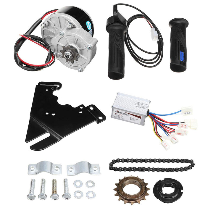 C-FUNN Elektrofahrrad-Umbau-Set, 24 V, 250 W, Roller-Controller-Set für normales Fahrrad (20-28 Zoll