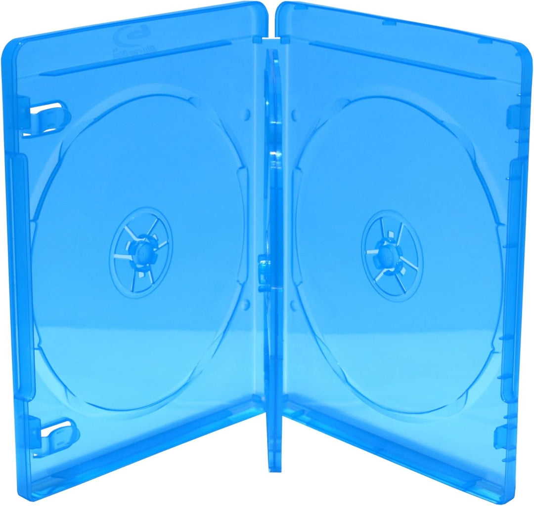 MediaRange BOX38-4-30 BD-Leerhülle, 14 mm blau