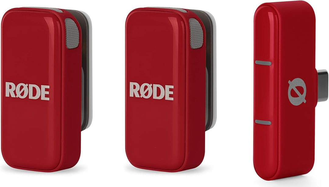 RØDE Wireless Micro - Kompakter kabelloser Mikrofon, Zwei Mikrofone mit Ladecase für Smartphone-Inha