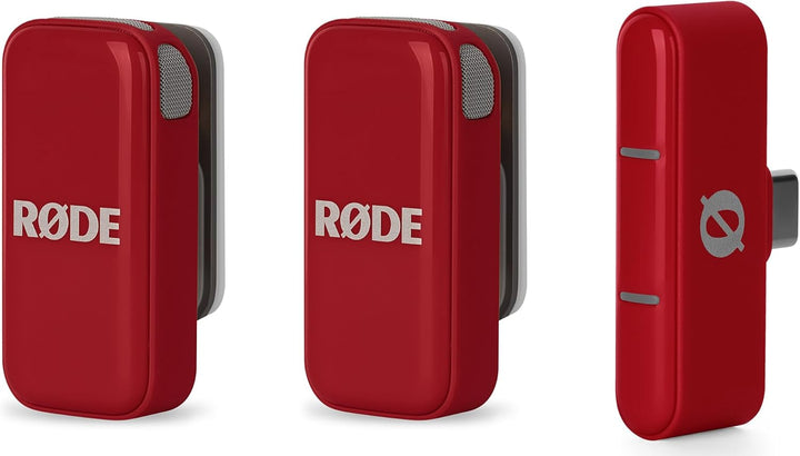 RØDE Wireless Micro - Kompakter kabelloser Mikrofon, Zwei Mikrofone mit Ladecase für Smartphone-Inha