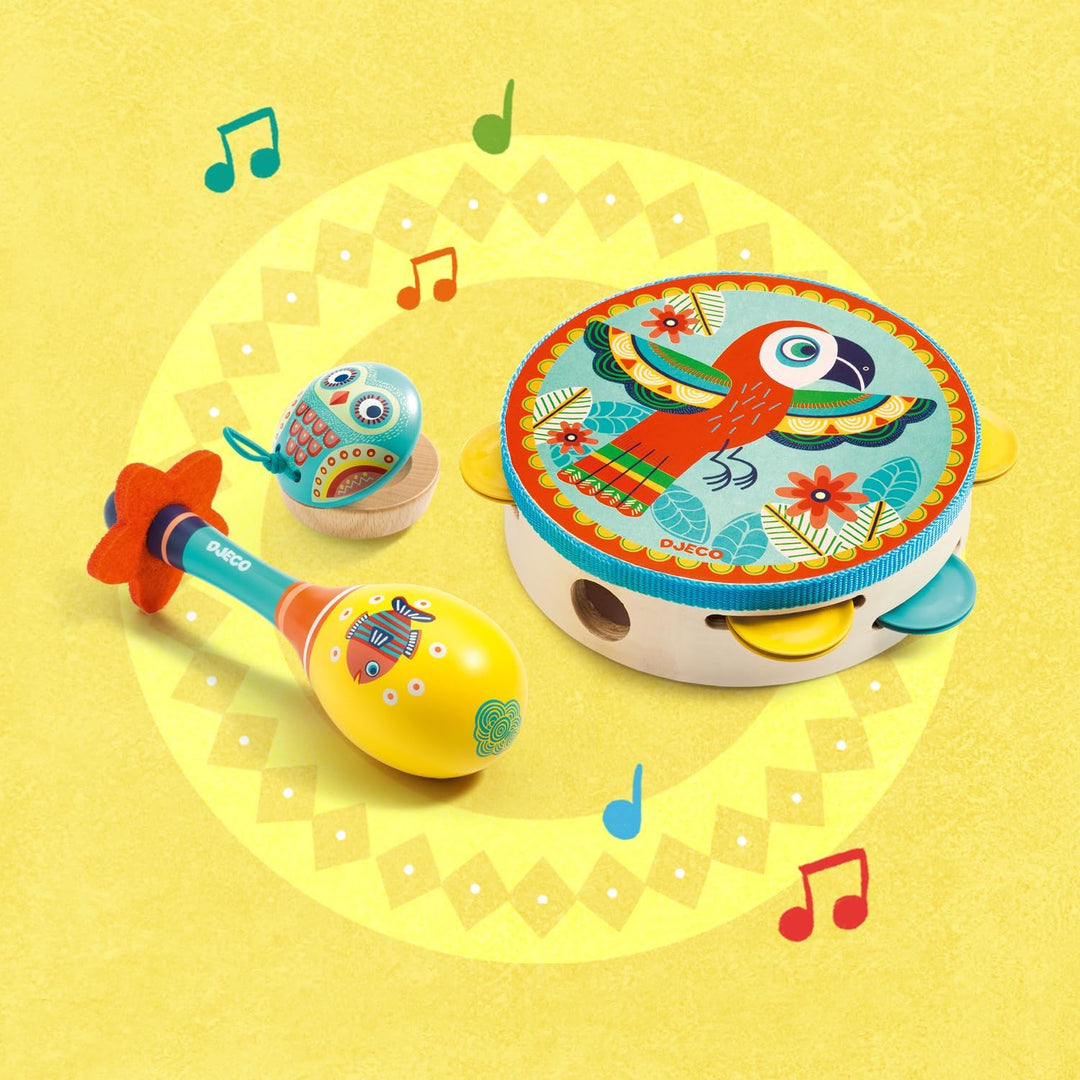 Set of 3 Instruments from Djeco
