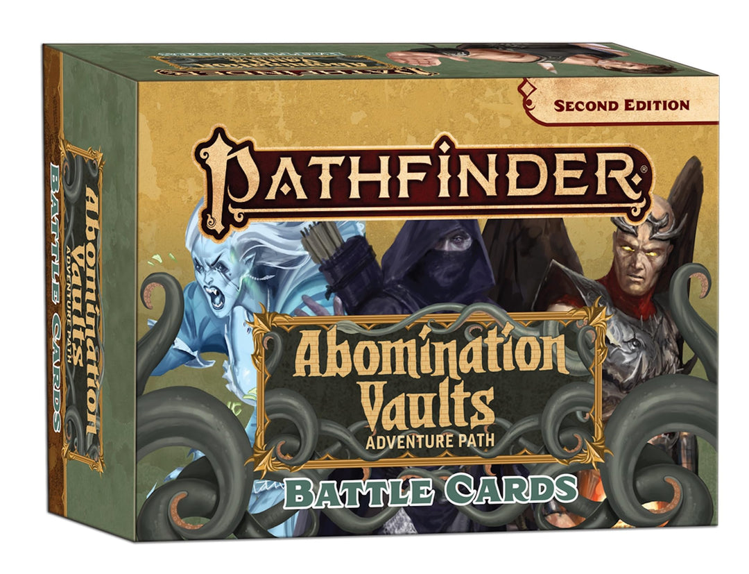 Pathfinder RPG: Abomination Vaults Battle Cards
