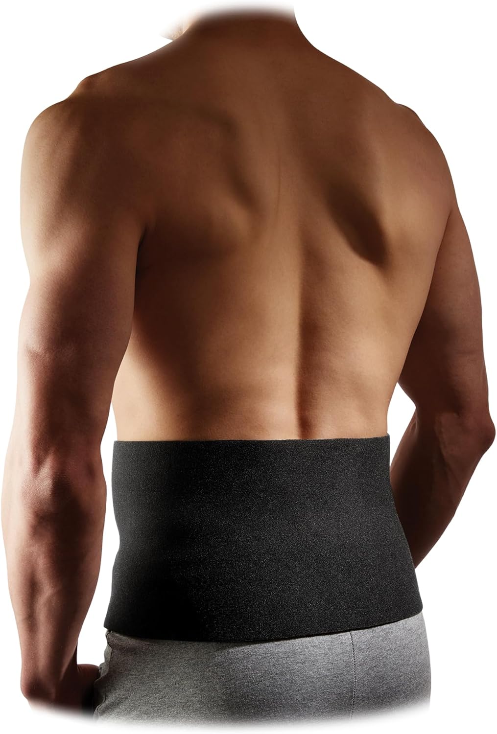 UnitedSportsBrands Herren Neopren Rückenprotektoren, schwarz, Uni