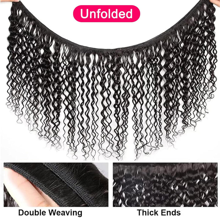Curly Wave Bundles Human Hair Brazilian Curly Human Hair Bundles 3 Bundles Kinky Curly Human Hair Br