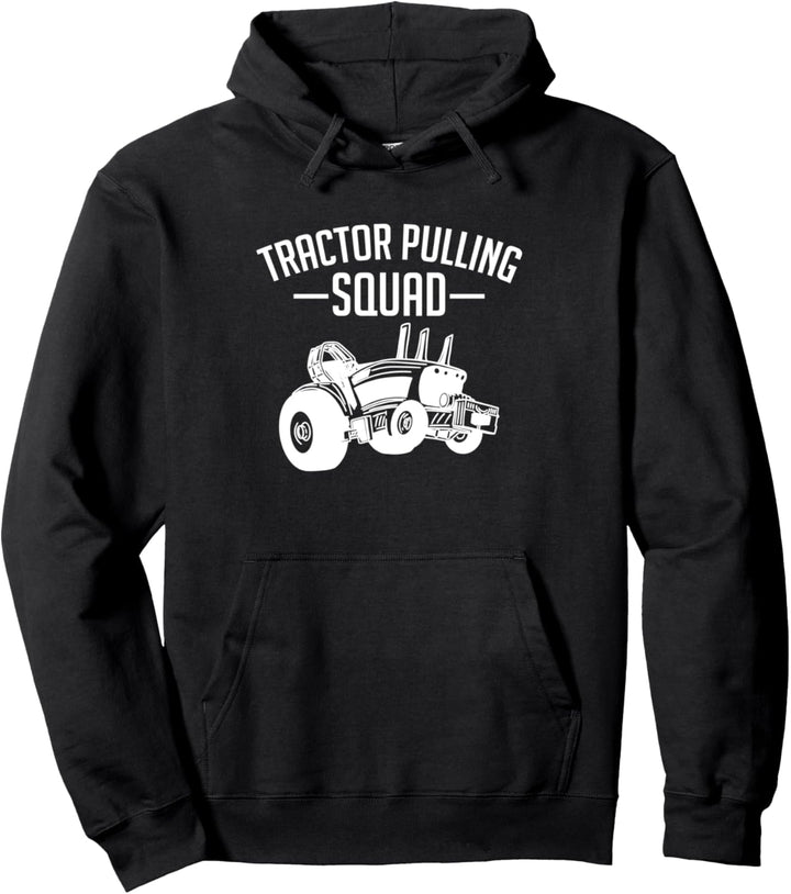 Tractor Pulling Squad Traktor Landwirt Sport Pullover Hoodie