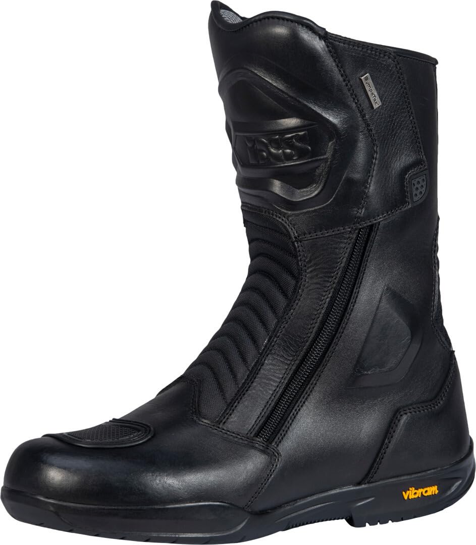 IXS 2-Zip-SYM 2.0 Motorradstiefel, schwarz, 43