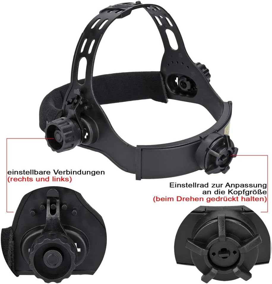 Automatik Solar Schweisshelm UV/IR-Schutz grosses Sichtfenster für alle Schweissarten automatische V