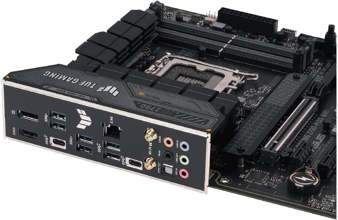 ASUS TUF Gaming Z790-PLUS WiFi Mainboard Intel Z790 LGA 1700 ATX (PCIe 5.0, Four M.2, 16+1 DrMOS, DD