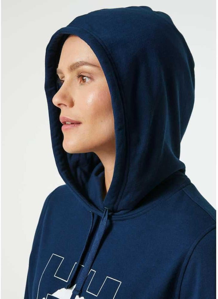 Helly Hansen Damen W Nord Graphic Pullover Hoodie Kapuzen-Sweatshirt S Ozean, S Ozean