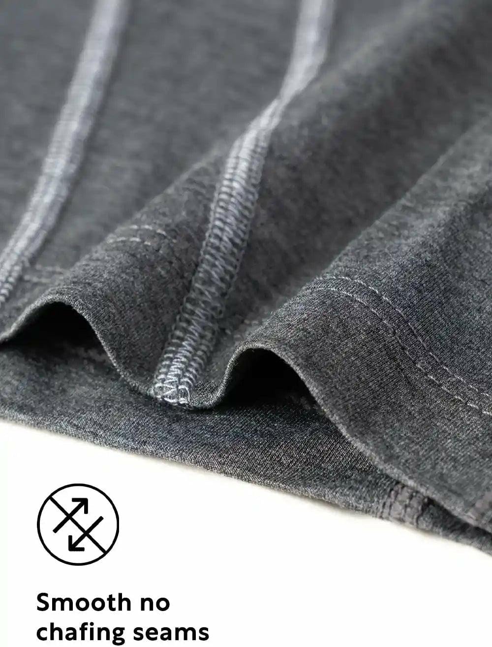 Separatec Herren Boxershorts Glattes Bambus Rayon mit getrennten Beuteln Unterwäsche 3er Pack Boxers