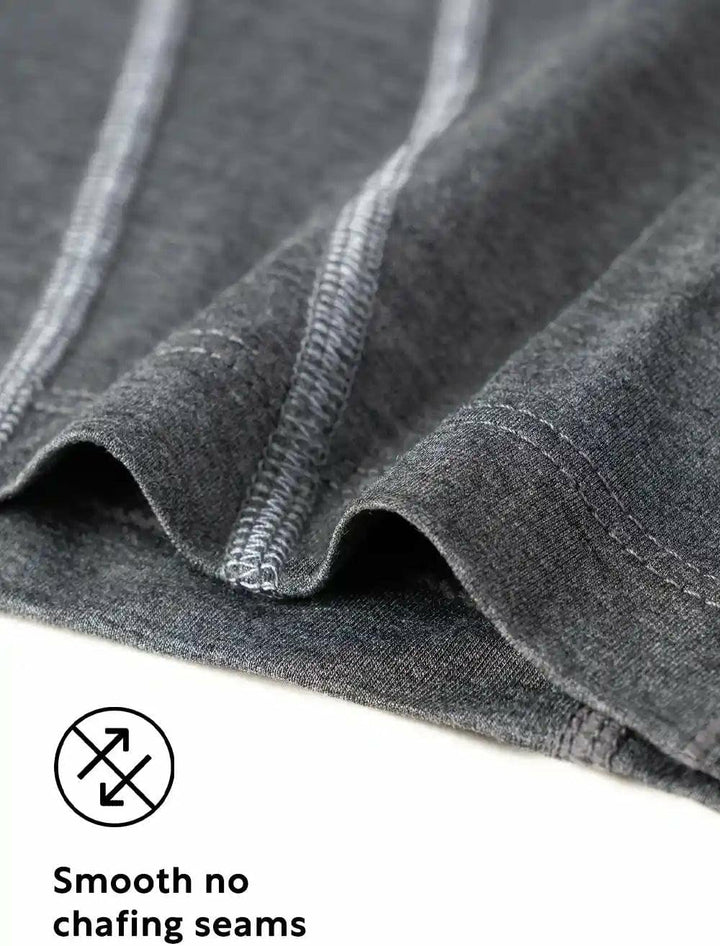 Separatec Herren Boxershorts Glattes Bambus Rayon mit getrennten Beuteln Unterwäsche 3er Pack Boxers