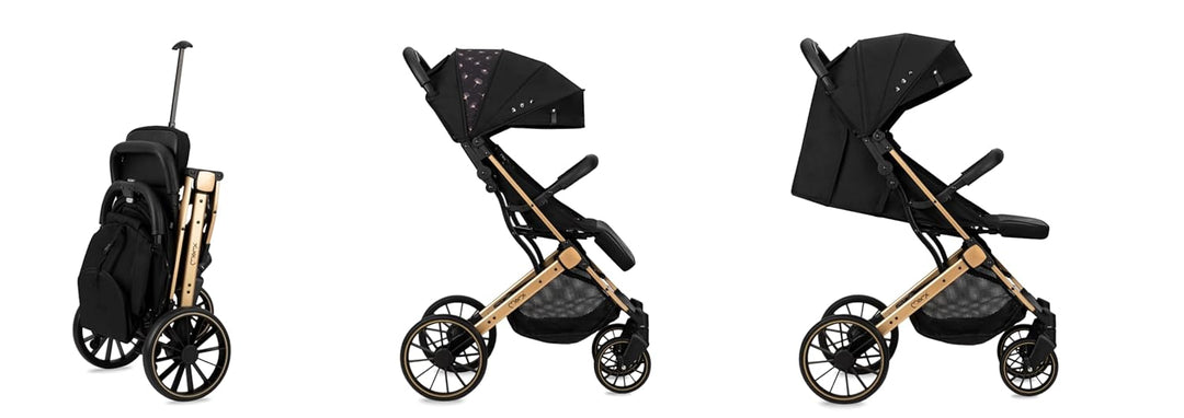 MoMi ESTELLE DAKAR Kinderwagen ab 6. Monat (bis 22 kg), klappbarer Buggy mit 5-Punkt-Sicherheitsgurt