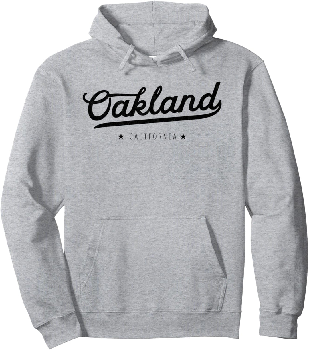 Vintage Retro Oakland California USA Bay Area Keepsake Pullover Hoodie