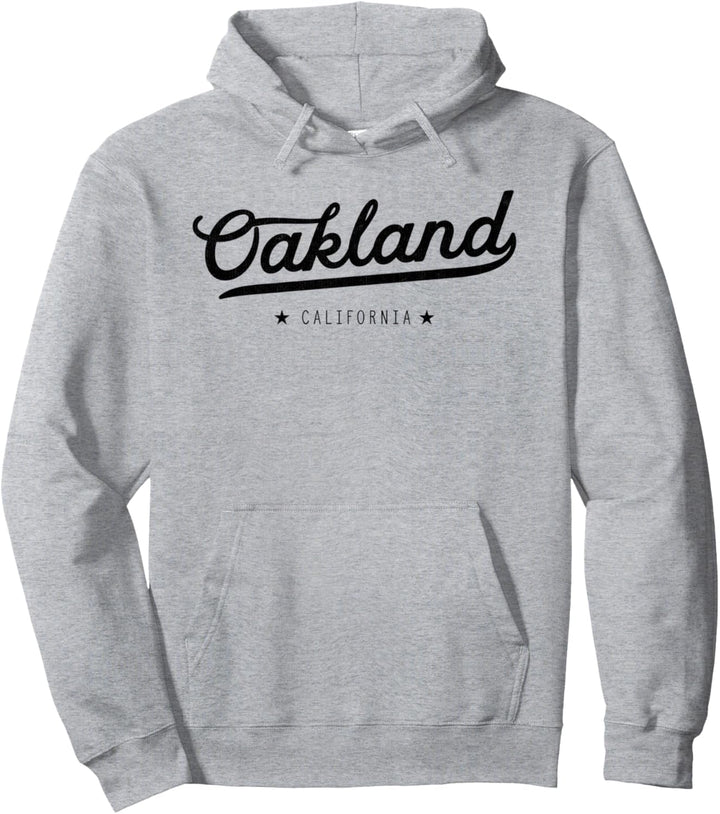 Vintage Retro Oakland California USA Bay Area Keepsake Pullover Hoodie