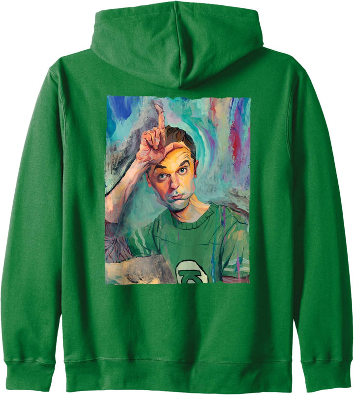 The Big Bang Theory Sheldon Painting Kapuzenjacke